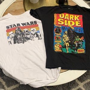2 Star Wars men’s graphic tees